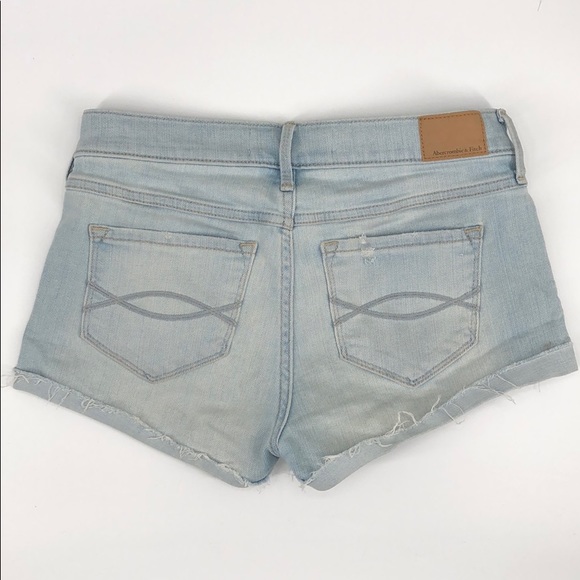 Two Pairs Abercrombie & Fitch Low Rise Shorts Sz 4 - Picture 7 of 8